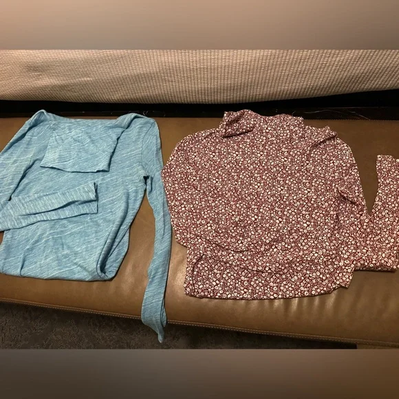 J. Crew Tissue thin turtlenecks - Picture 2 of 2